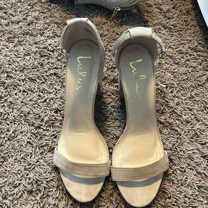 Lulus Nude Heels